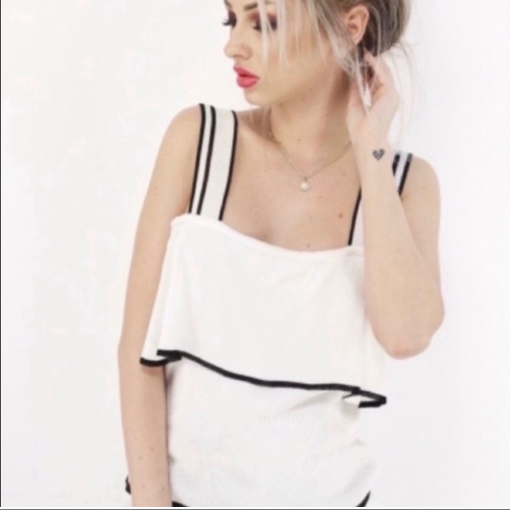Zara KNIT tank top. Size S